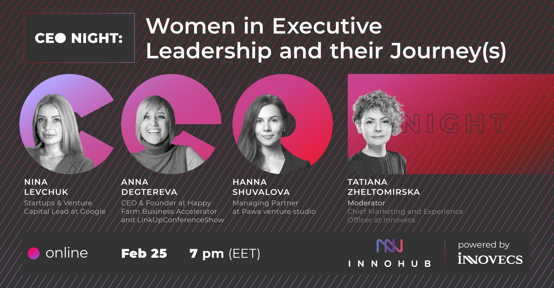 CEO Night Women In Executive Leadership And Their Journey S