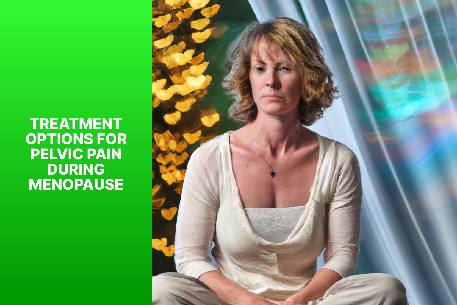 Treatment Options for Pelvic Pain during Menopause - Menopause and Pelvic Pain: What